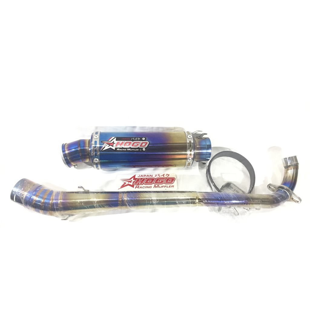 KNALPOT HOGO GP FULL PELANGI FU-FU INJEKSI-MX-MX NEW-MX KING-SONIC