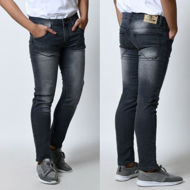 FIFTY ONE DENIM Celana Jeans Pria Original Pensil Street Distro Bandung