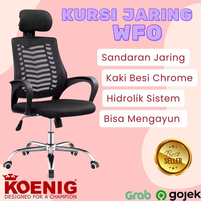 Kursi Kantor Jaring KK053 / Kursi Kerja Jaring / Kursi Jaring
