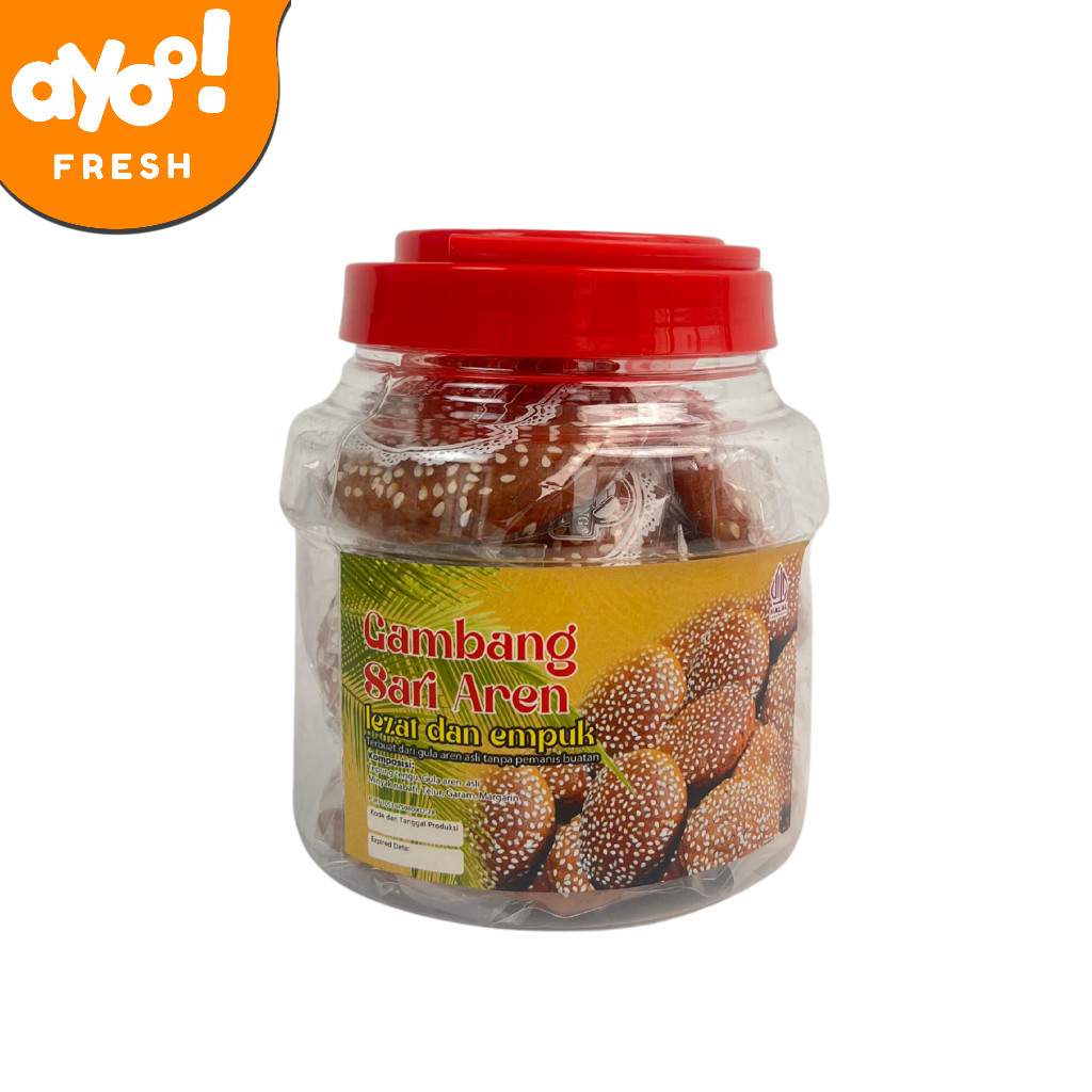 

Kue Gambang Sari Aren Toples 290gr