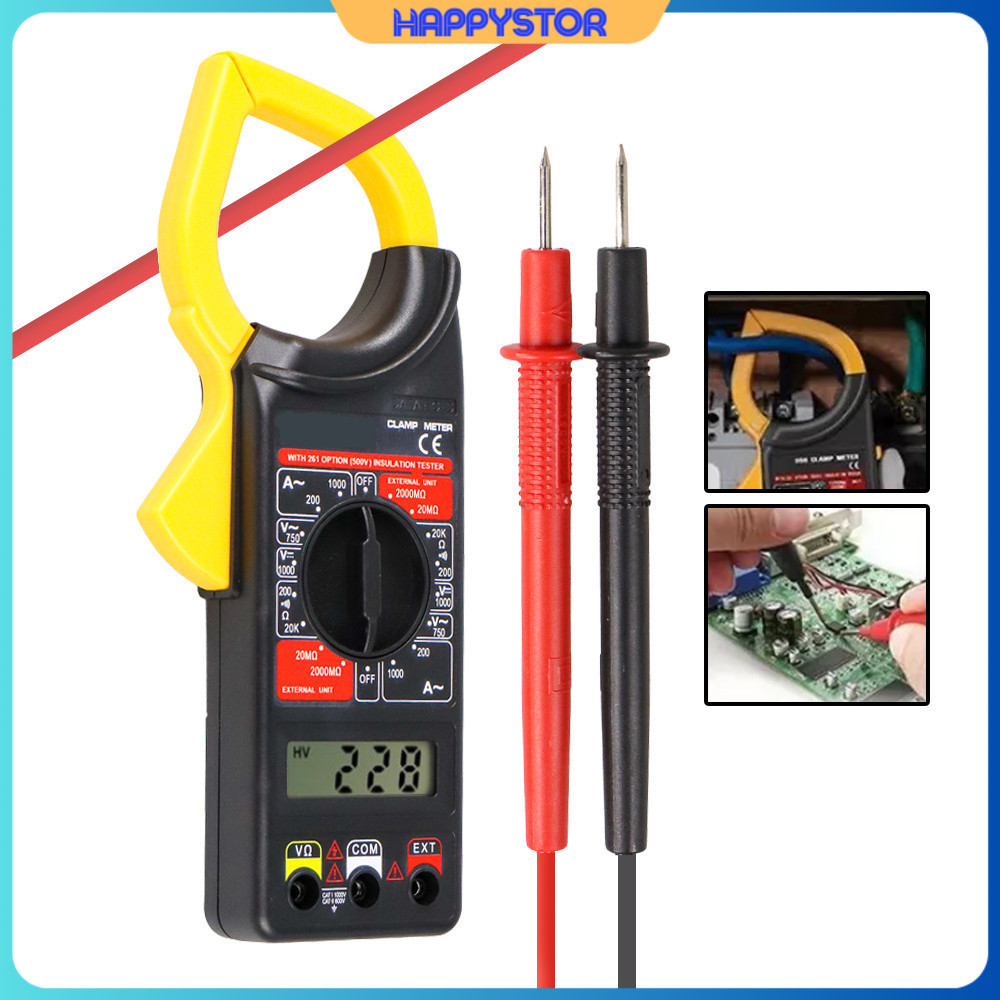 ANENG Digital Clamp Multimeter Tang Ampere - DT266