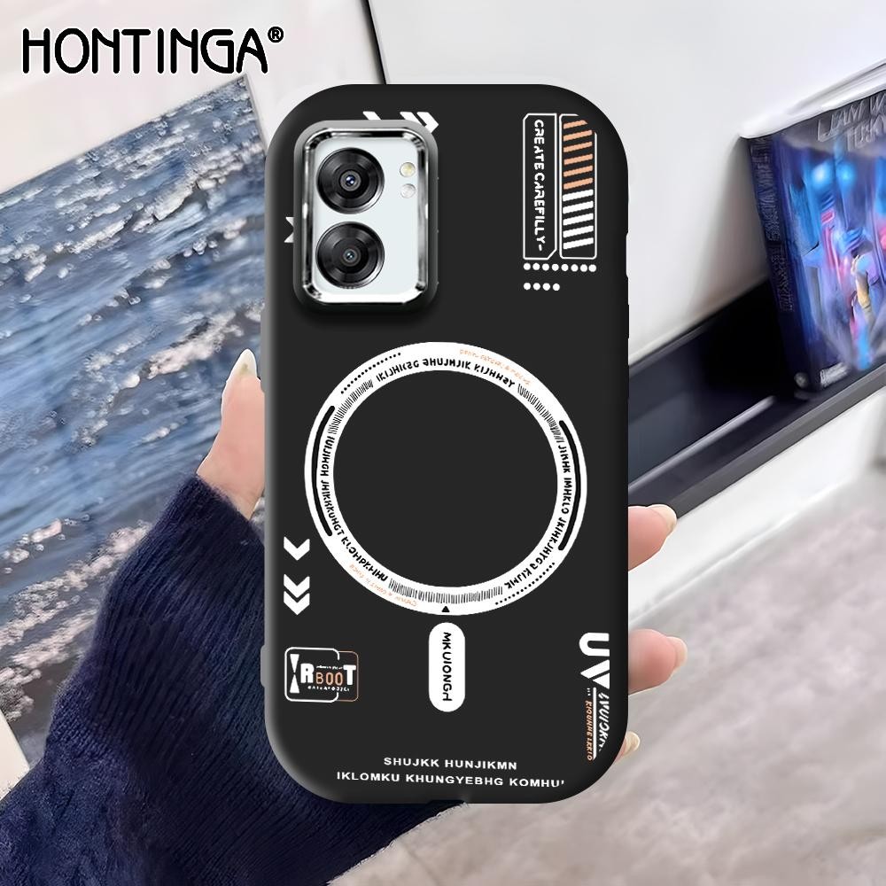 Hontinga Casing Hp Untuk OPPO A77 A77S A57 2022 5G Silikon Sofcase Cassing Softcase Fashion 5156 Sof