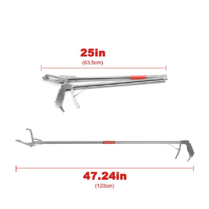 

Tongkat Penangkap Ular 150cm Alat Penjepit Ular Stainless Foldable - 120CM