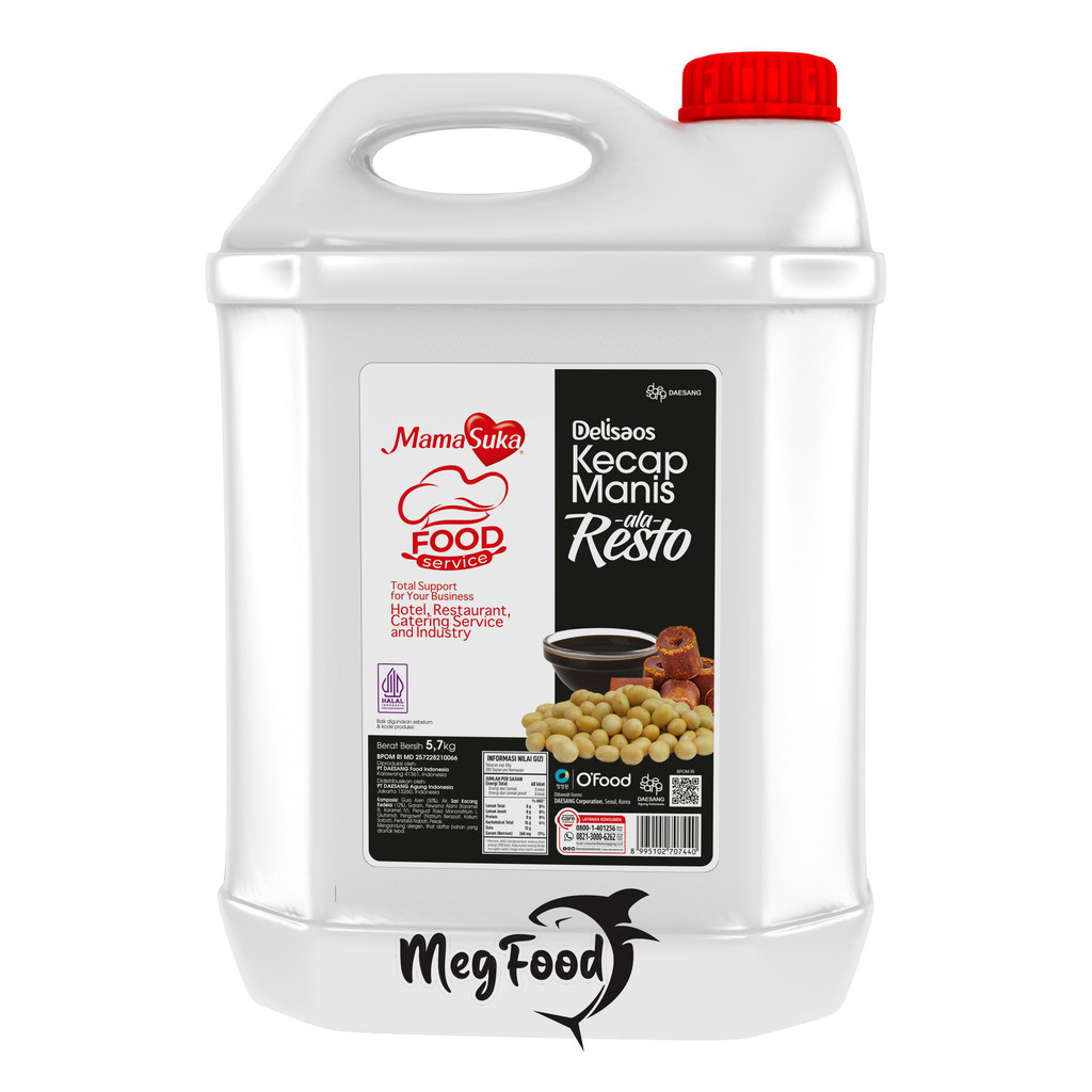 

Mamasuka Kecap Manis ala Resto 5.7 Kg