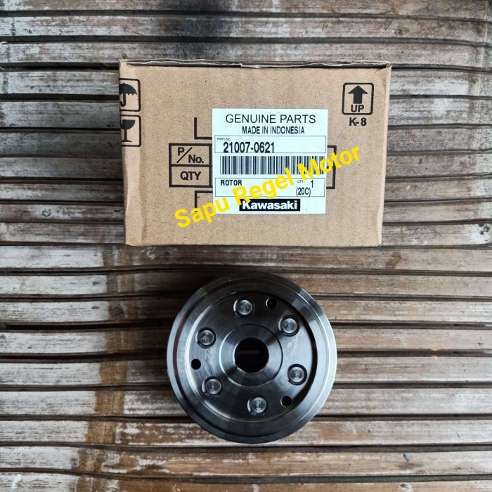 21007-0621 magnet rotor klx d tracker 150 new bf original kawasaki