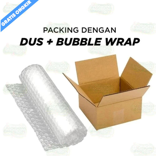 

WAJIB Kardus & Bubble Untuk Penambah Packing