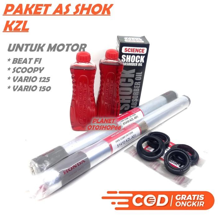 SEPAKET As Shock KZL Depan Beat Fi As Shock Depan Scoopy Fi As Shock Depan Vario 110 Fi Vario 125 Da