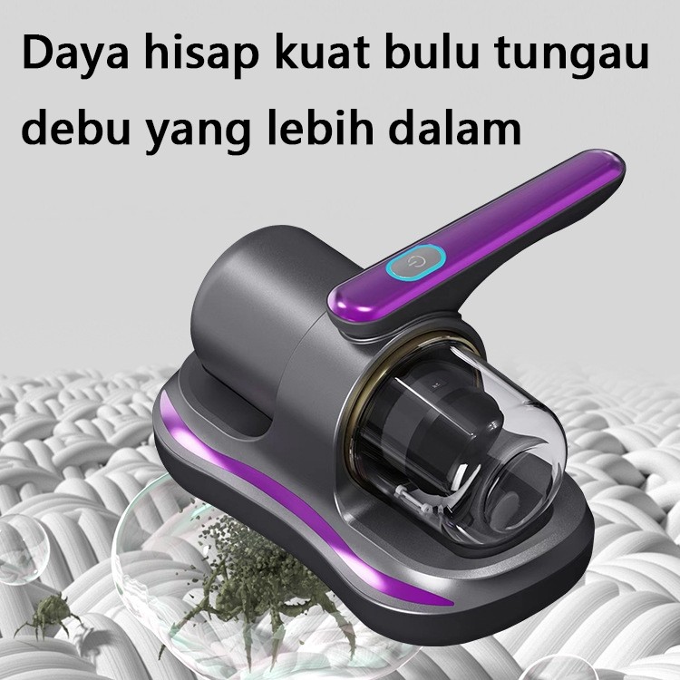 

Electric Cordless Ultrasonic UV Anti-mite Bed Vacuum Cleaner Sterilization Mattress Sofa Penyedot Debu ​Dust Mite Vacum Debu Tungau