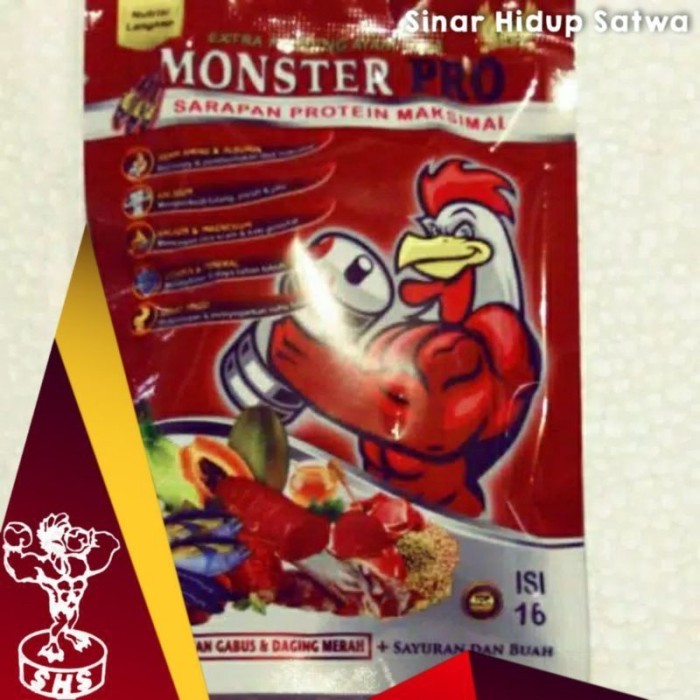 Monster Pro 1rentengan isi10bungkus