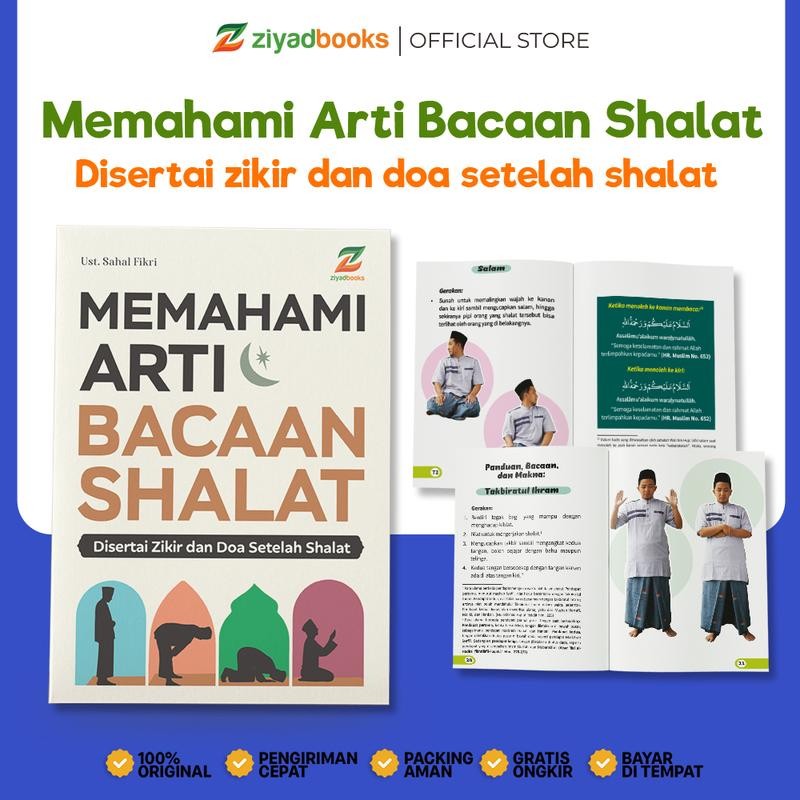 

(READY) Ziyadbooks - (Buku Saku) Memahami Arti Bacaan Shalat - Buku Tafsir Bacaan Shalat Lengkap - Buku Arti Doa Shalat - Makna Bacaan Shalat