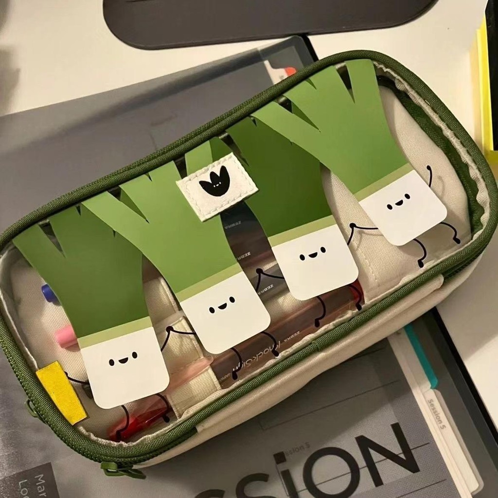 

Kotak Pensil Pencil Case Cute SPRING ONION EDITION GWIYEO Stationery Bag Pouch