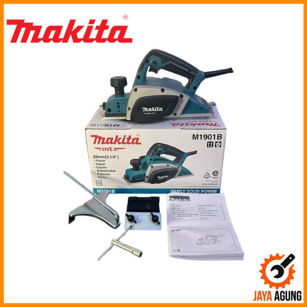 MAKITA M1901B Mesin Pasrah / M 1901 B Planner / M1901 B Ketam / Serut
