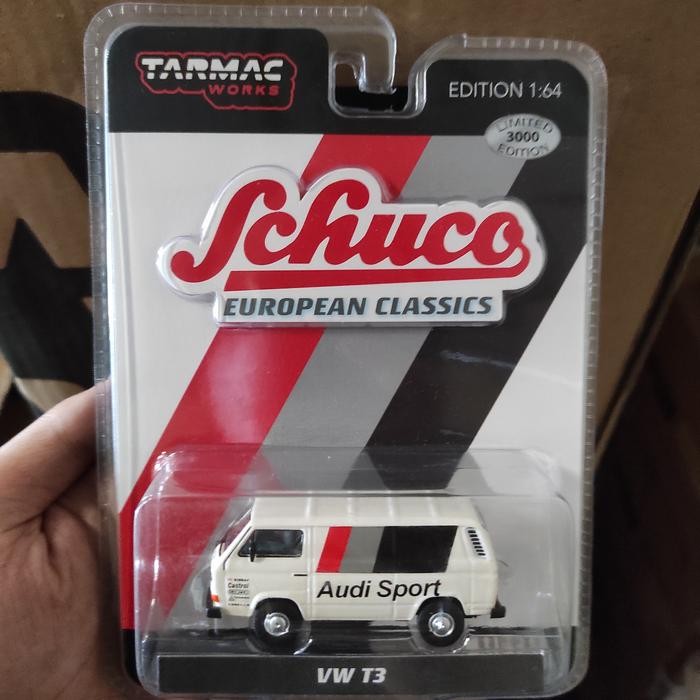 DIECAST SCHUCO x TARMAC VOLKSWAGEN VW T3 AUDI SPORT