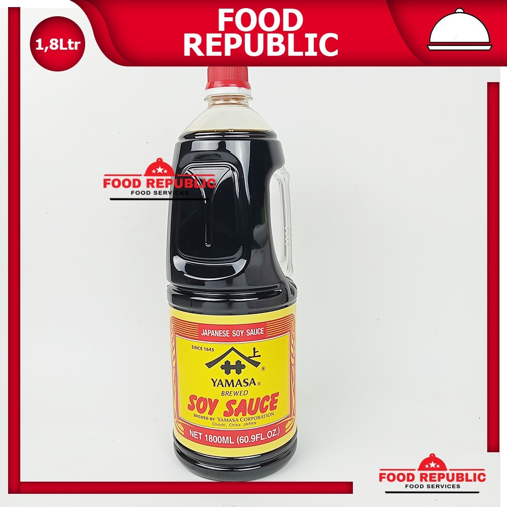 

YAMASA BREWED SOY SAUCE 1,8 LTR - SAUS KECAP ASIN JEPANG SHOYU SOYU IMPORT