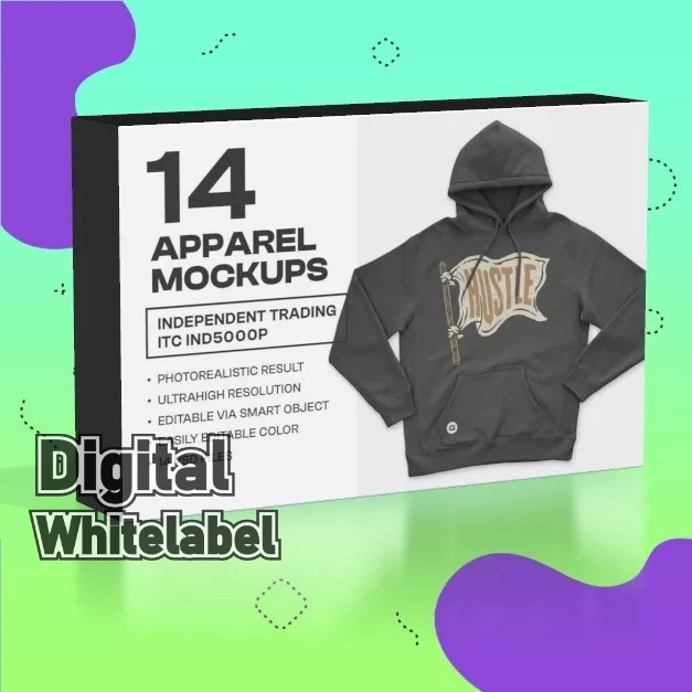 Heavyweight Hoodie Mockups