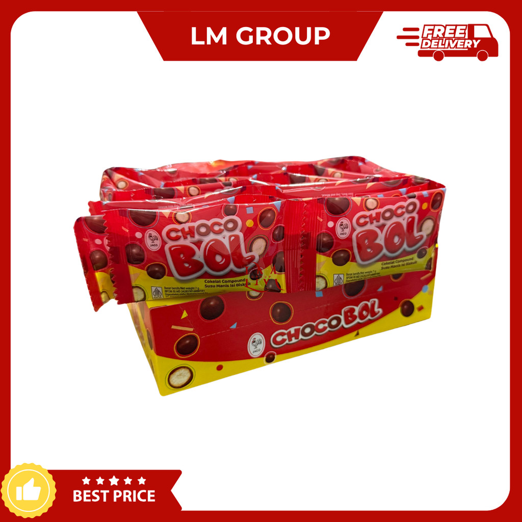 

Jago Choco Bol Cokelat Compound Biskuit 1 Pack isi 20 x 7gr