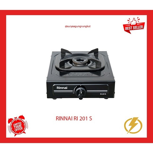 KOMPOR GAS RINNAI 1 TUNGKU - 201 S