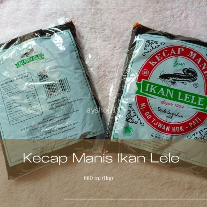 

Kecap Lele Khas Pati 680 ml (1kg) (packing aman free bubble wrap)