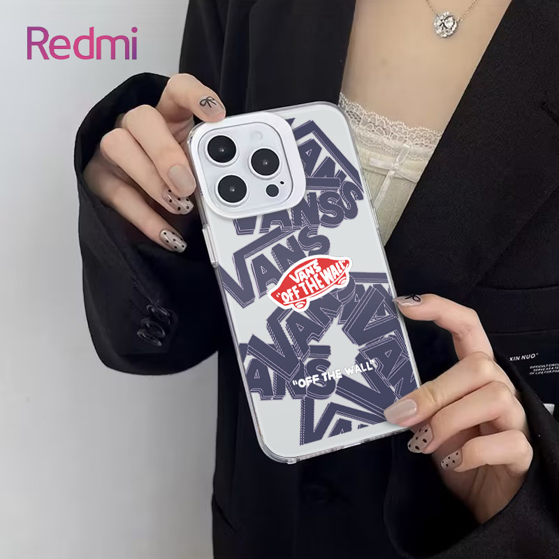 CUSTOM CASE Vans logo Trendi dan bergaya seri Kompatibel untuk Redmi 10C 12 12C 13 13C A1 A3Redmi No