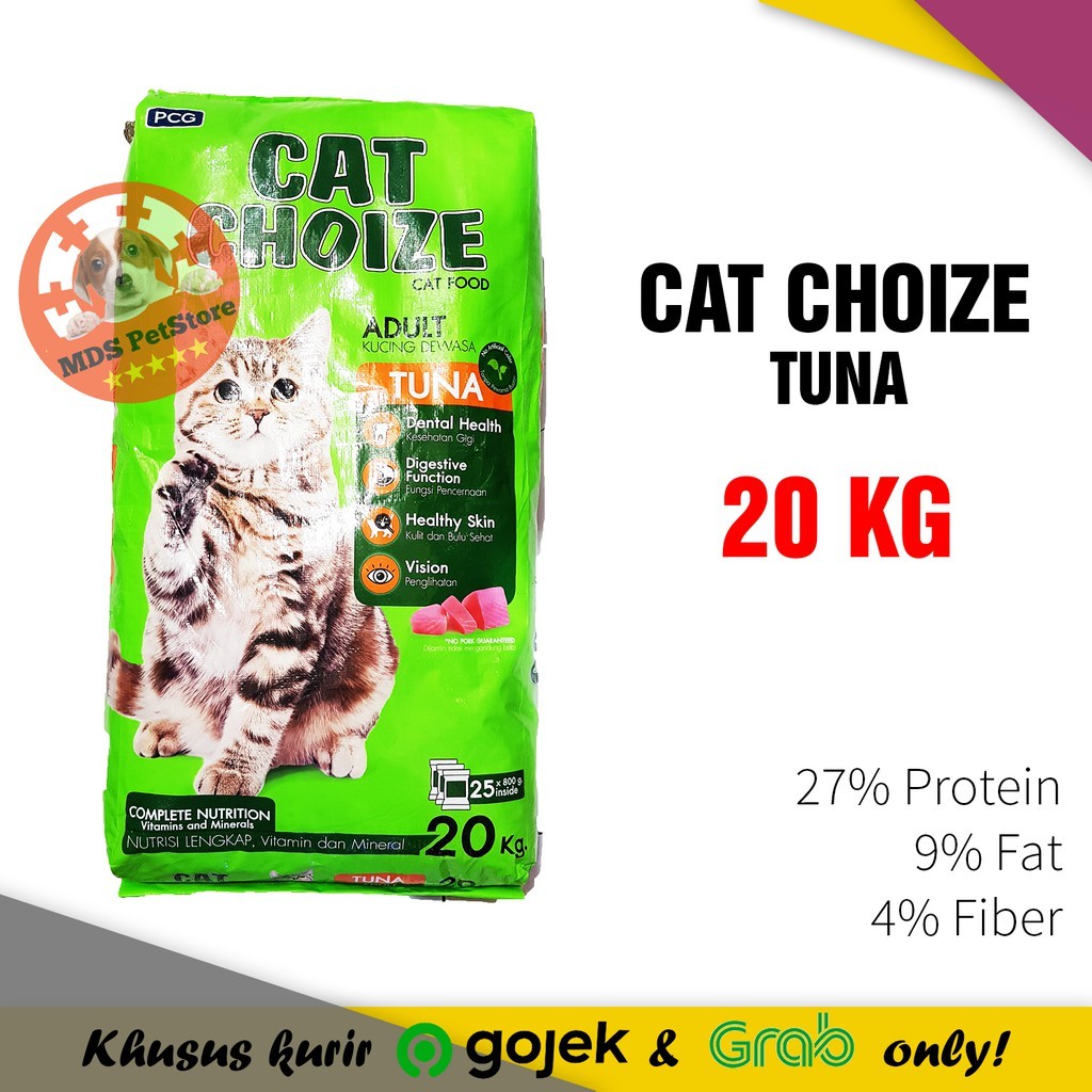 Cat Choize Cat Food Tuna/Salmon 20 Kg | Makanan Kucing Catfood Choice Catchoize 20kg