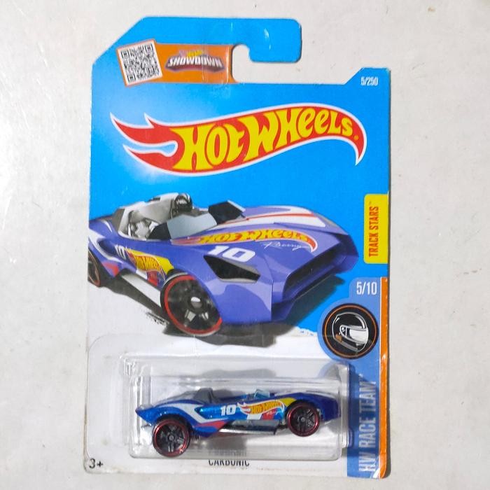 TR99 Hotwheels Hot Wheels Carbonic biru 2016 HW Race Team Track Stars