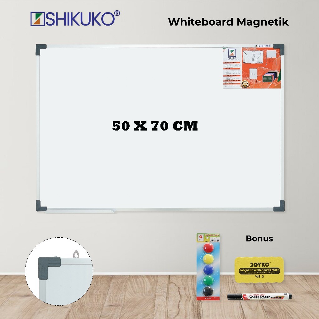 

Whiteboard Magnet - Papan tulis Magnet - Papan tulis 50 x 70 - Whiteboard