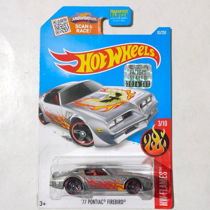 TR99 HW Hot Wheels 77 Pontiac Firebird zamac Factory Sealed 2016 HW Flames