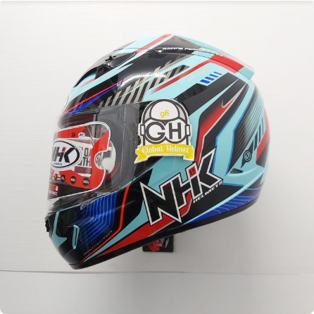 HELM FULLFACE NHK GP1000 NHK GP-1000 MOTIF PLASMA LIGHT TOSCA