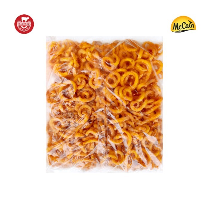 

LL McCain Redstone Canyon Skin-On Spiral Fries, Kentang Goreng - Repack 600gr