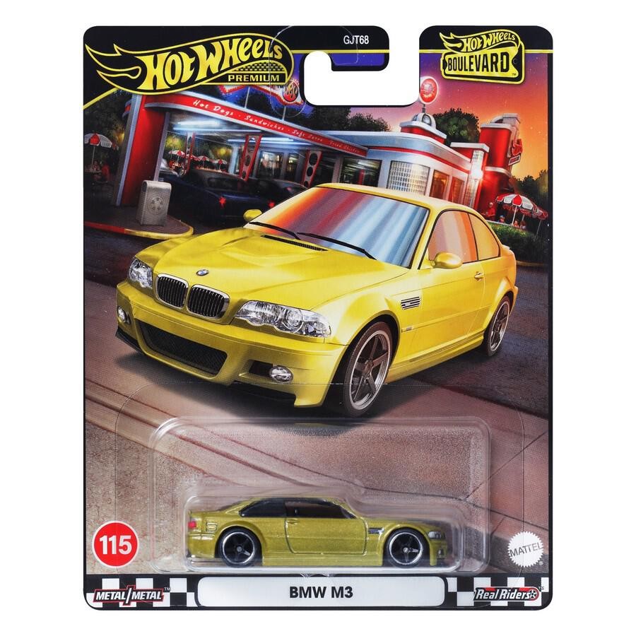 Hot Wheels Premium Boulevard BMW M3 - Gold