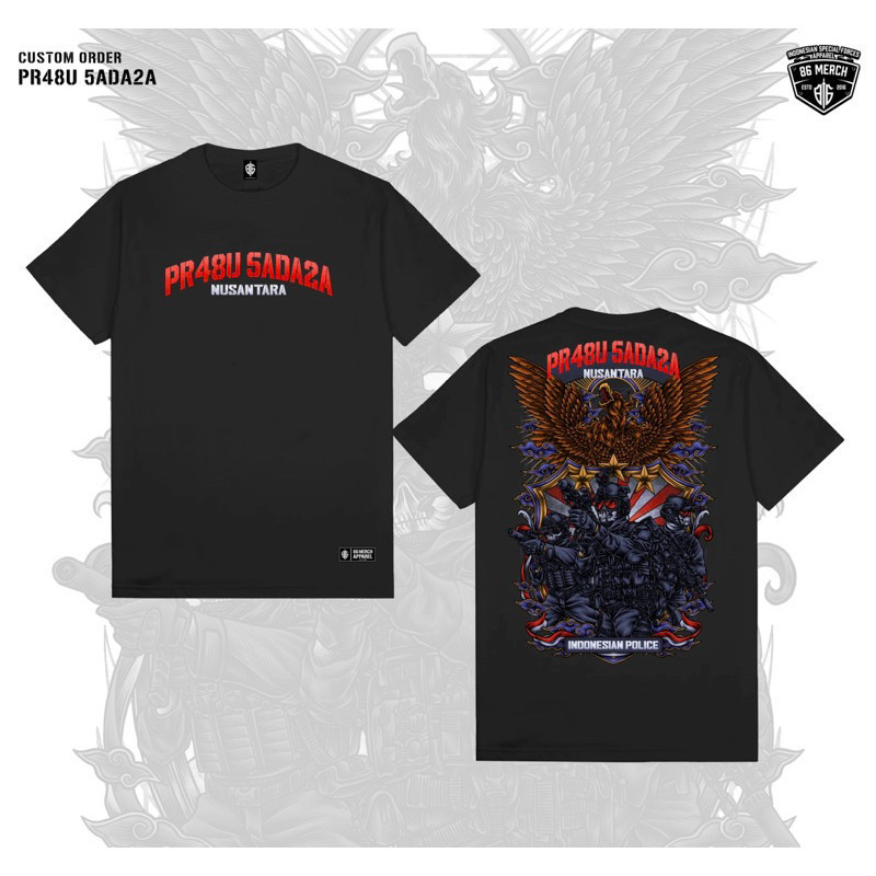 【ORI】 86_merch Official TSHIRT PRABU SADARA V2