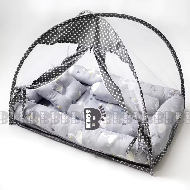 Kasur bayi tenda kelambu/kasur baby kelambu set bantal