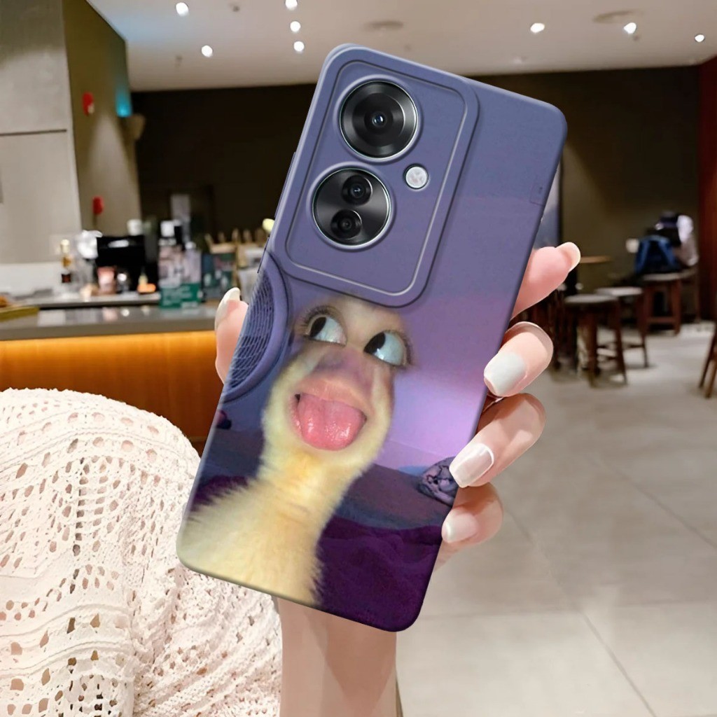 (PC04) Case Oppo Reno 11F 5G  Fashion Case Procamera Macaron Silikon TPU