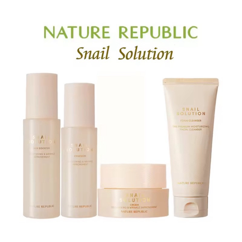 NATURE REPUBLIC SNAIL SOLUTION | NATURE REPUBLIC SET