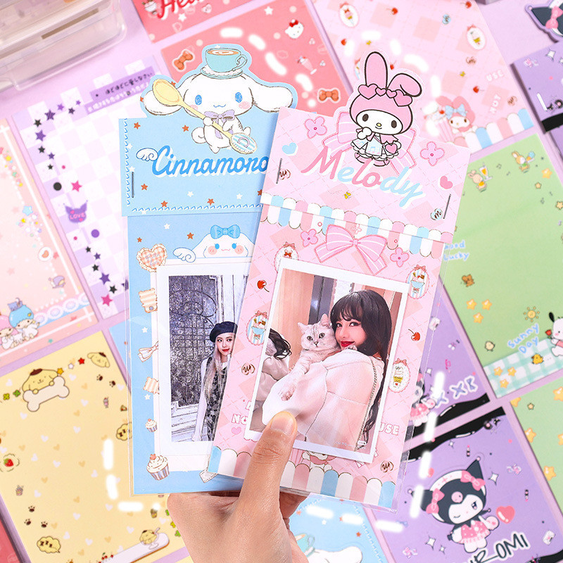 

(DELIN) Tempat Kartu Photocard Set Packaging Set Sanrio 3in1 Bungkus Kemasan Serbaguna Sanrio