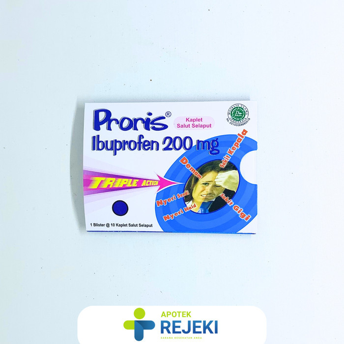 Proris Strip 10 Kaplet / Proris Ibuprofen