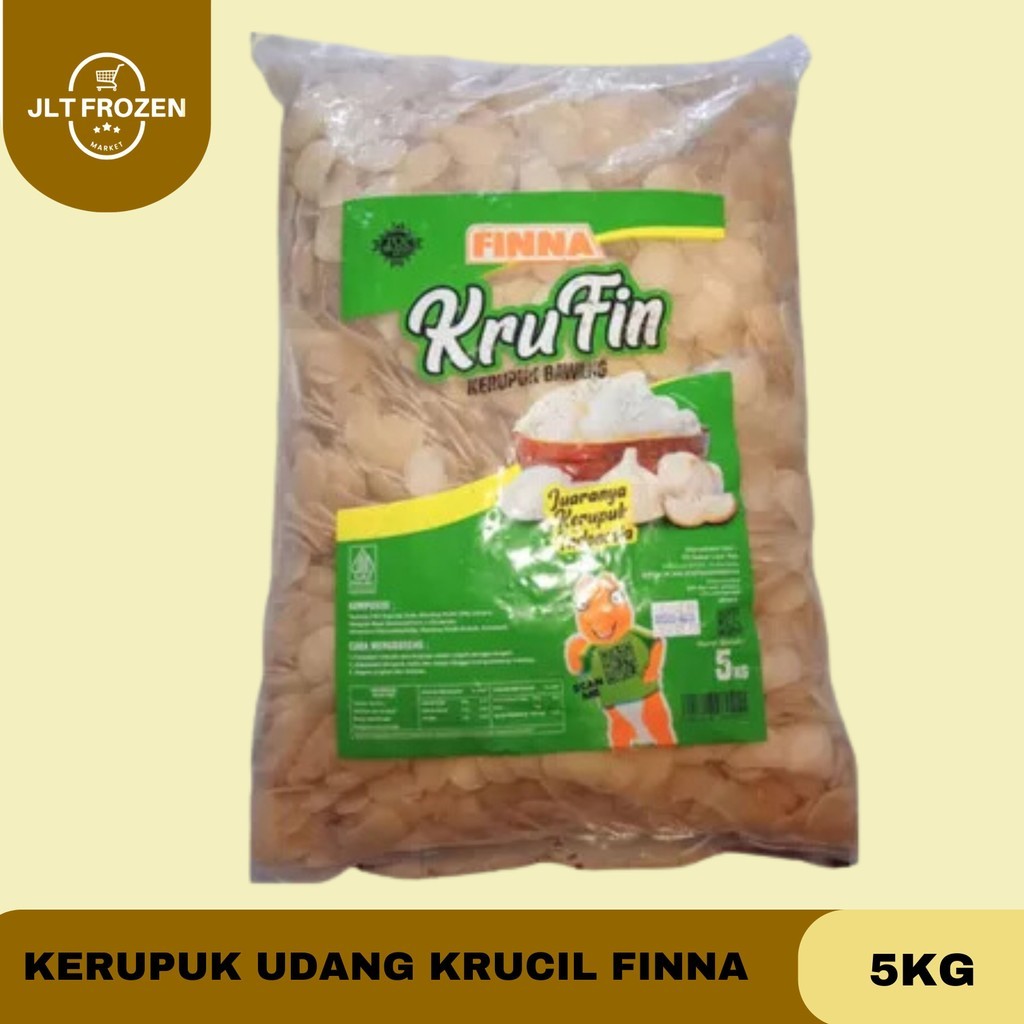 

Finna Krufin Kerupuk Rasa Bawang / Krupuk / Garlic Crakers - 5KG