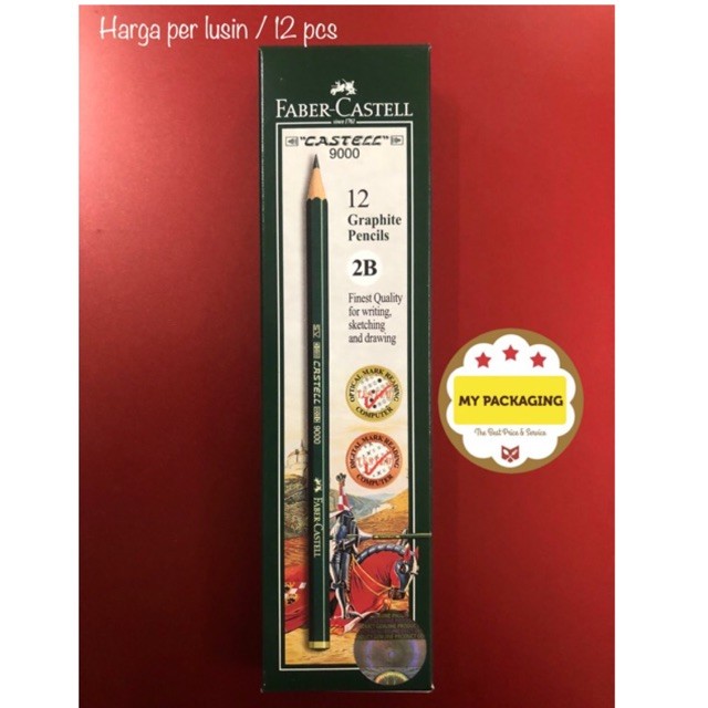 

Pensil Faber-Castle 2B. Harga per lusin isi 12pcs