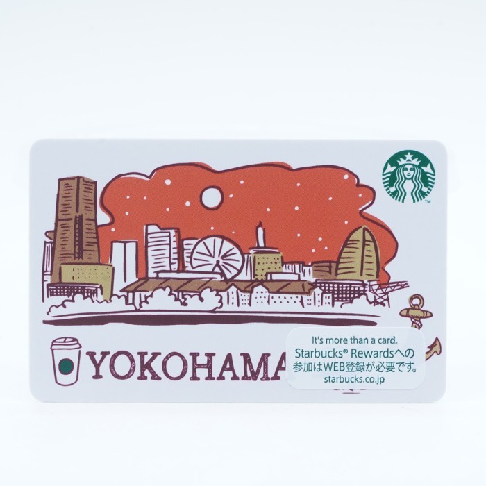 

Kartu Starbucks Card Yokohama Japan City Edition Collection Koleksi Merchandise | SKU 3.025.0002