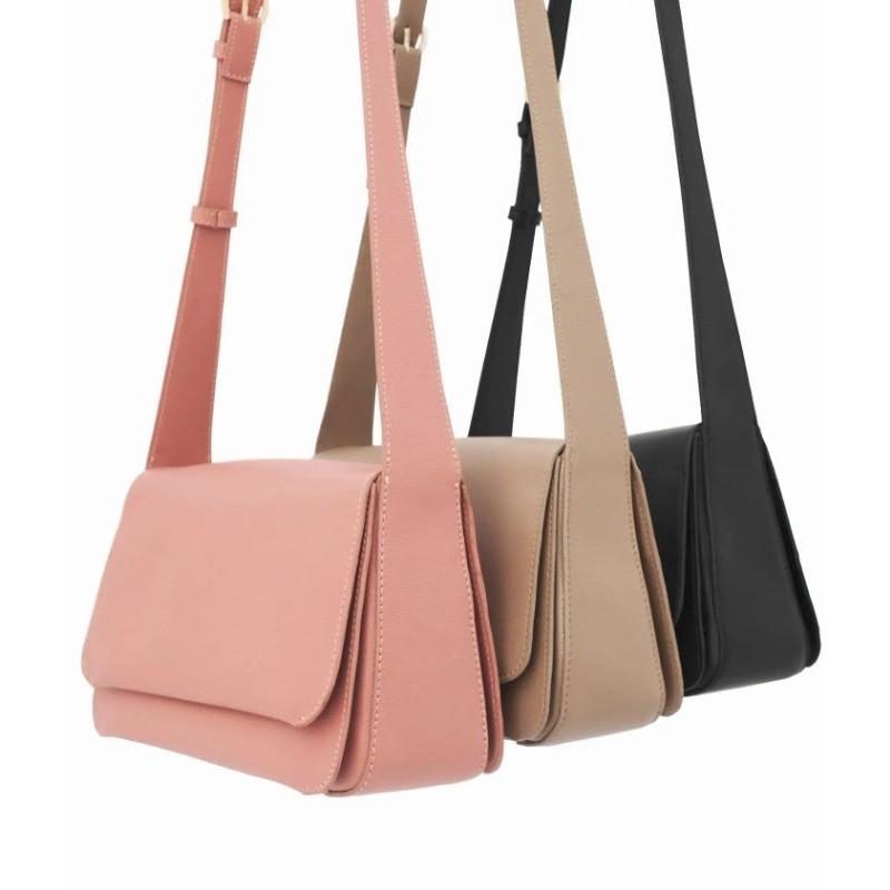 PROMO!!! DRENBELLONY Matilda - Tas Kulit Wanita Selempang Tas Kerja Traveling Bag