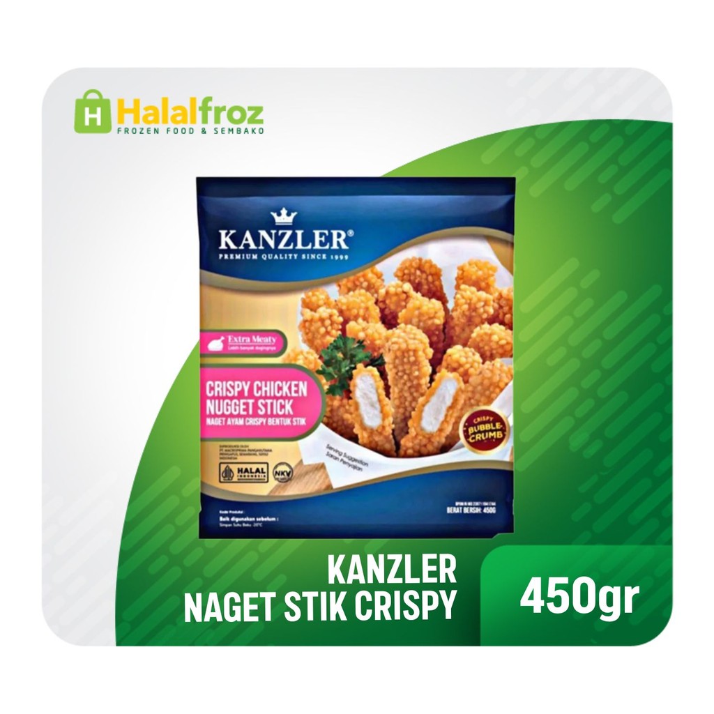 

Kanzler Naget Stik Crispy 450gr HFPRS