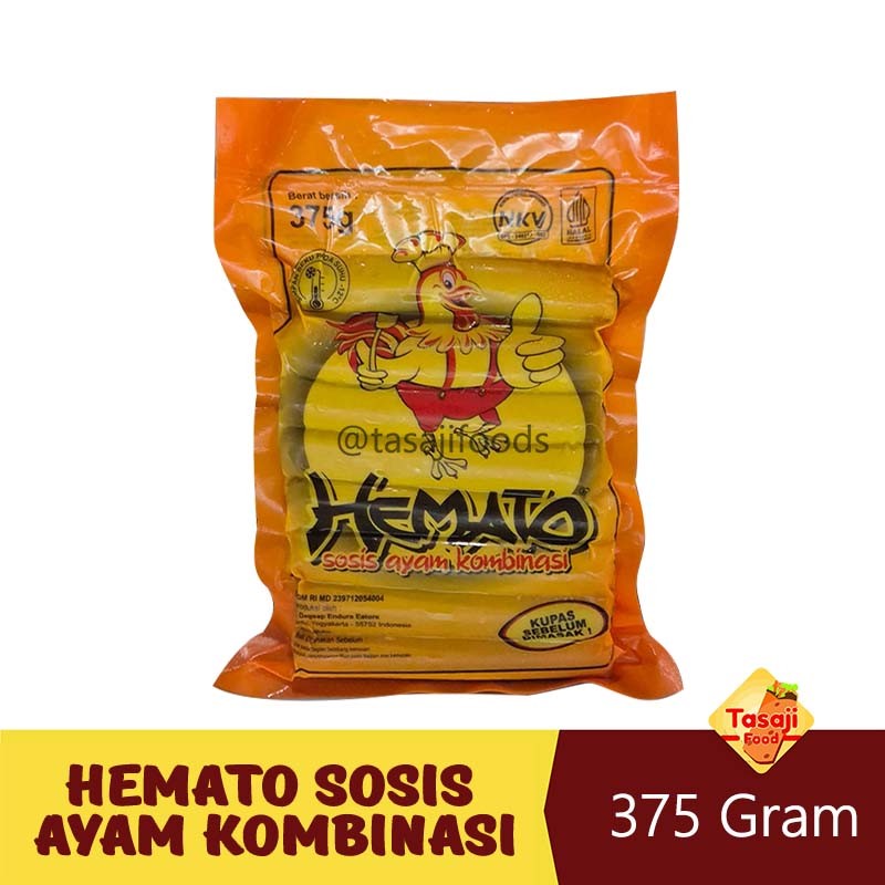 

Hemato Sosis Ayam Kombinasi 375 Gram Chicken Sausage