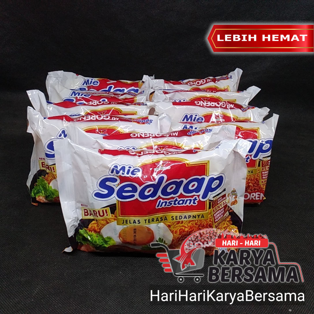 

MIE SEDAAP MIE INSTAN GORENG PACK 10'S X 90GR