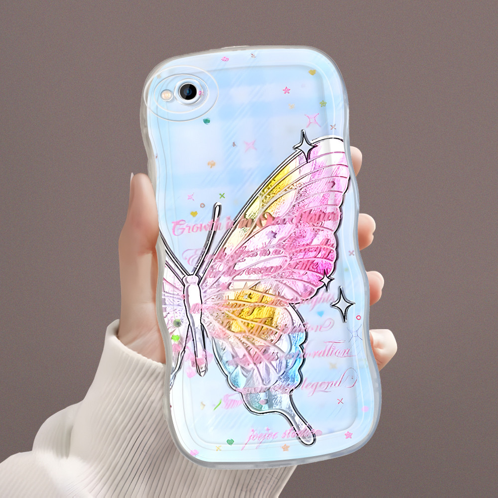 Xiaomi Redmi 5A Case Softcase Casing Hp Kesing Soft Kondom Hp Kartun Lucu Cassing Cute Kupu 4974