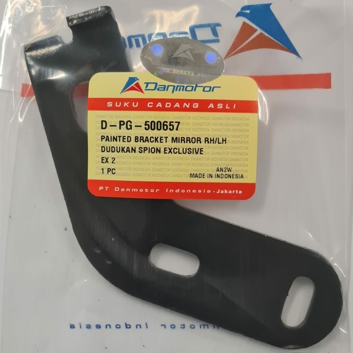 Dudukan Spion Vespa PS PX Exclusive Breket Plat Spion Danmotor Ori