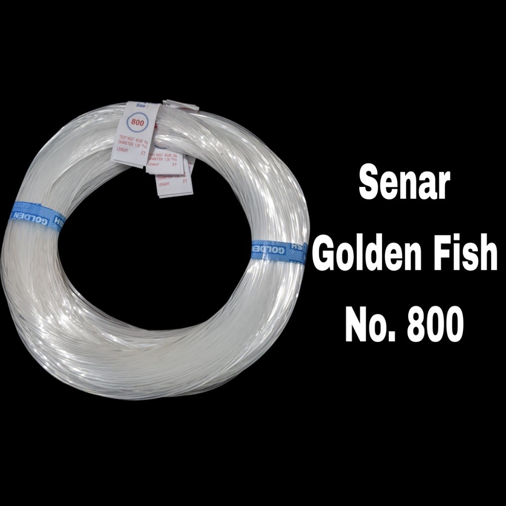 Senar Golden Fish No. 800 Senar Pancing Senar Bening