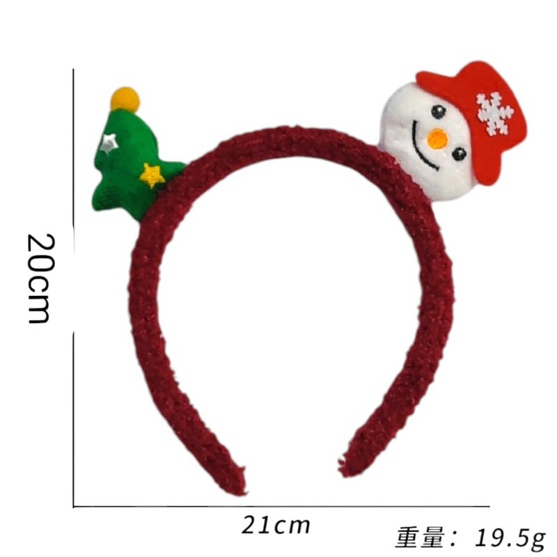 VS0023 bando natal/aksesoris natal/bando santa clause/ hiasan santa - santa clause premium quality k