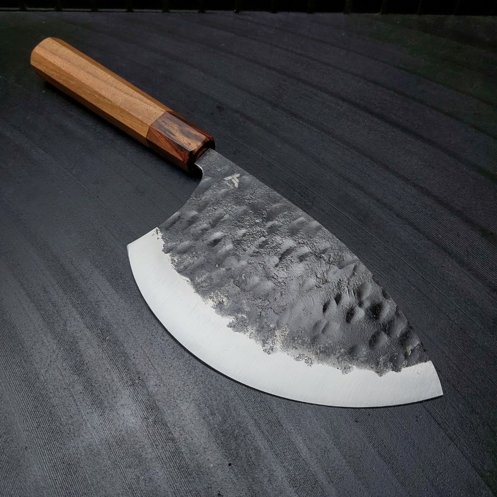 Pisau Taiwan Tuna Akeno 170mm Teakwood Handle