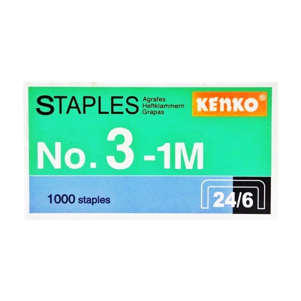 

No. 03 Isi Staples Refill Stapler HD-50 Isi Staples Besar HD 50