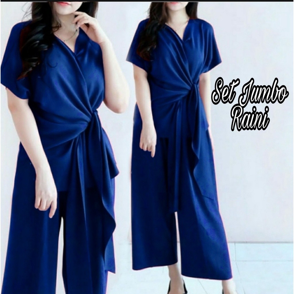 BARU [HNFK] Setelan Wanita / Baju Setelan / Stelan Wanita Korea / Setelan / Stelan Jumbo